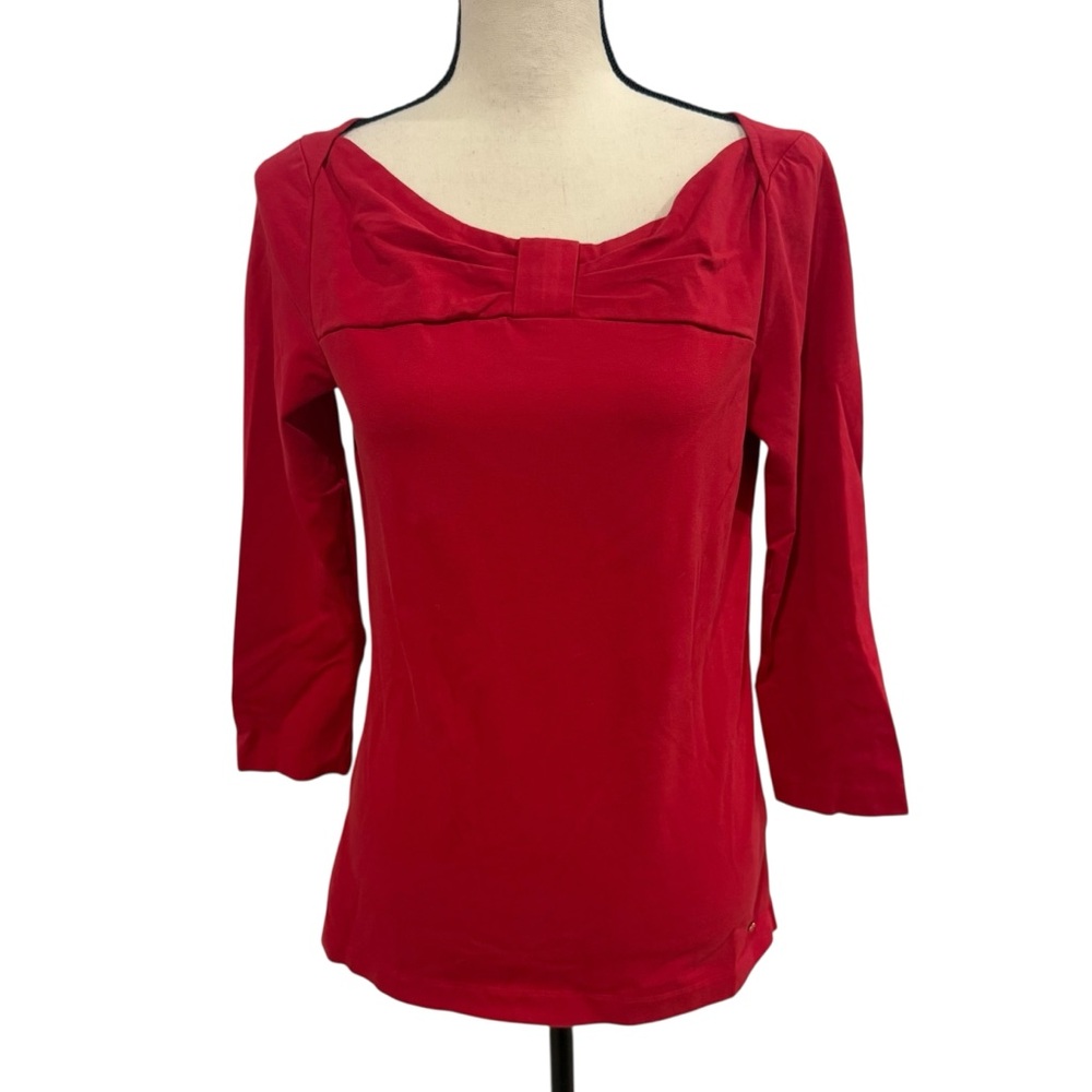 Kate Spade Red Bow Top Size Medium